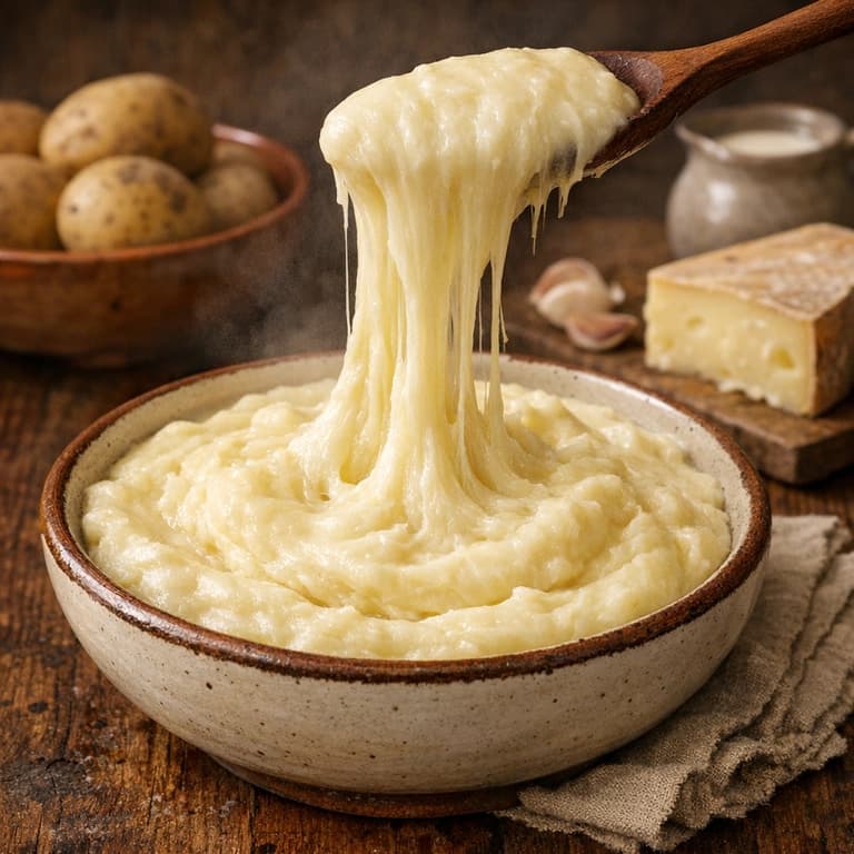 Aligot filant de l'Aubrac