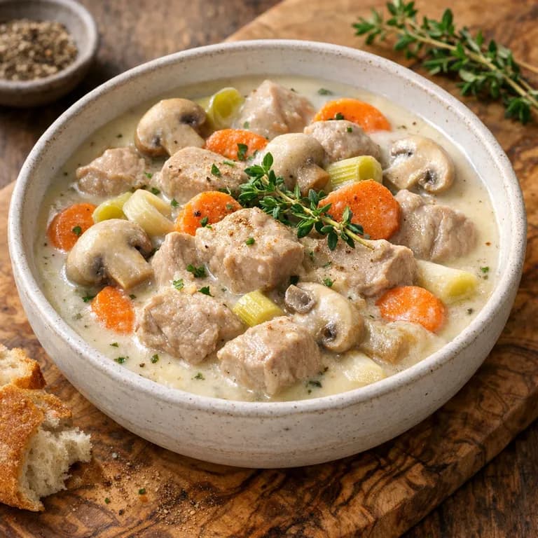 Blanquette de veau traditionnelle