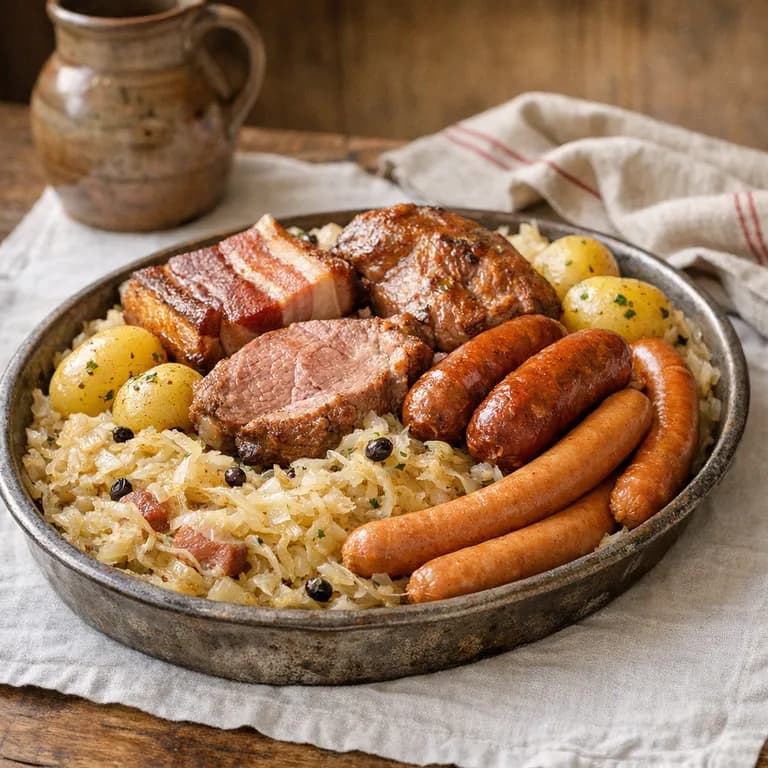 Choucroute garnie d’Alsace