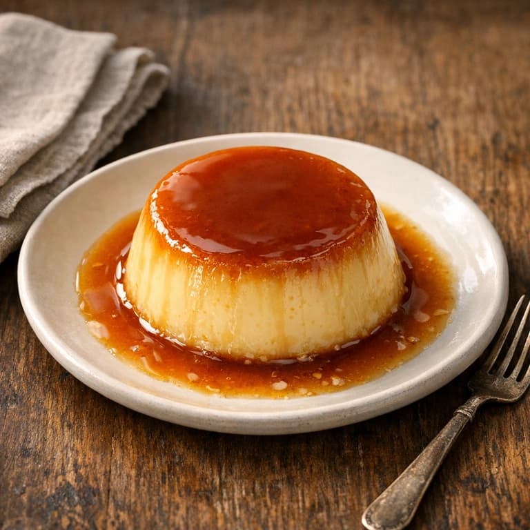 Crème caramel classique