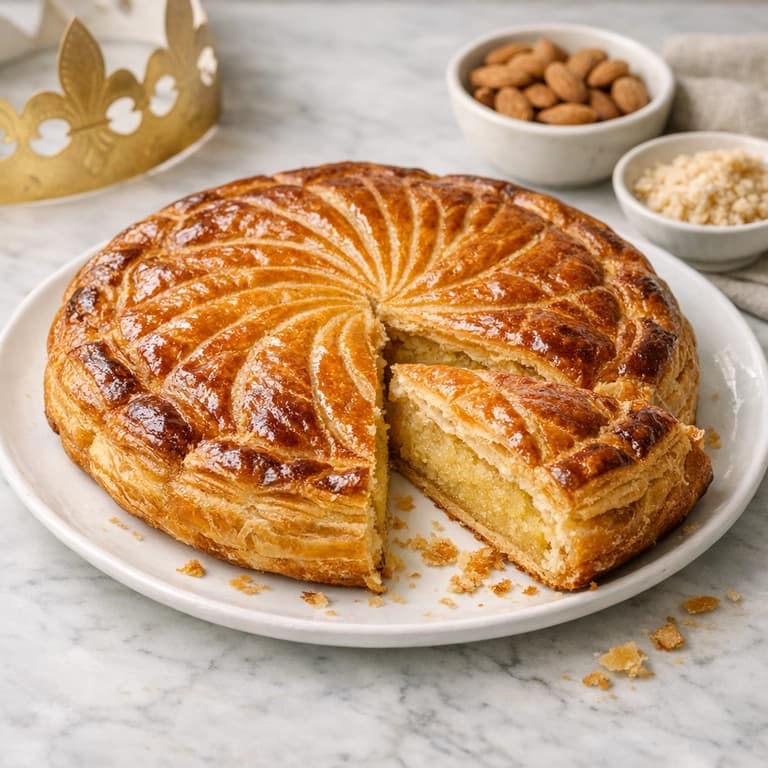 Galette des rois à la frangipane