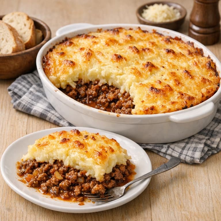 Hachis Parmentier au bœuf
