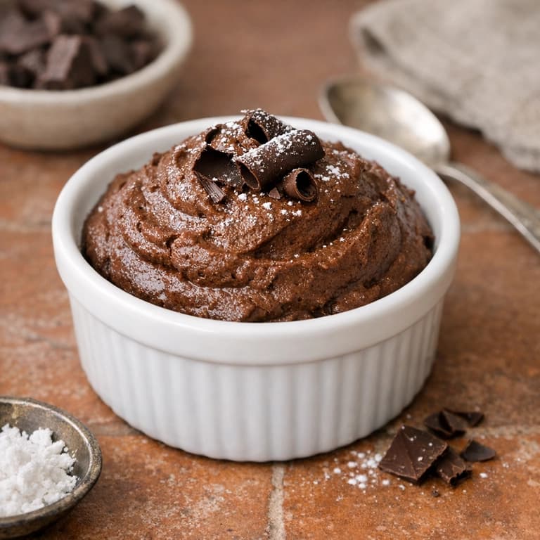 Mousse au chocolat noir
