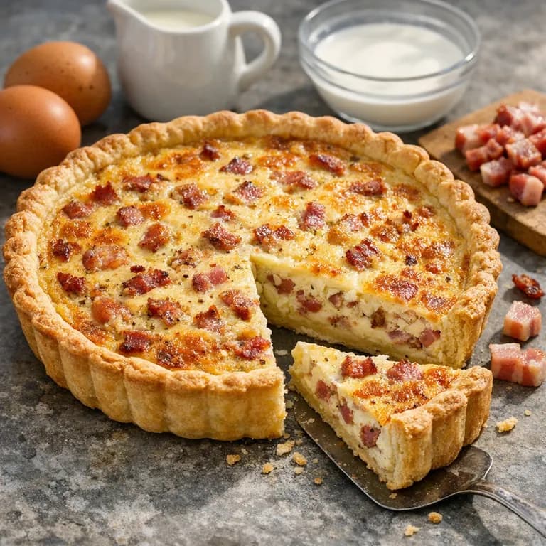Quiche lorraine classique