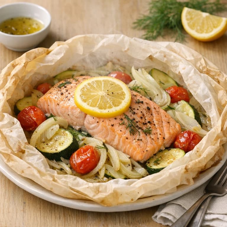 Saumon en papillote