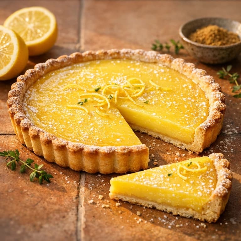 Tarte au citron française